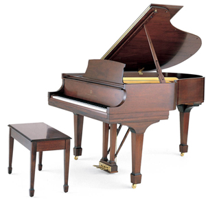 Brown Grand Piano